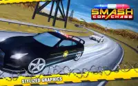 سيارة شرطة تشيس هيل 3D موتو Screen Shot 0
