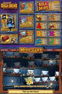 Gold Mine SlotMachine Screen Shot 8