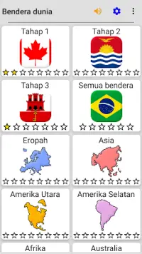 Bendera semua negara di dunia - Kuiz geografi Screen Shot 3