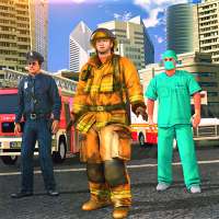 Emergency FireFighter Rescue Simulator - 911 Game