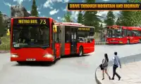 ciudad metro autobús simulador manejar 3d Screen Shot 0
