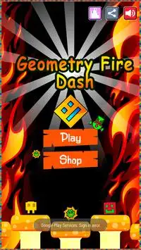 Geometry Flame Dash 🔥 Screen Shot 0