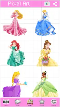 Fairy & Princess Color By Number Screen Shot 5