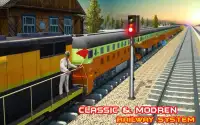 train conduite simulateur: train Jeux 3D Screen Shot 8