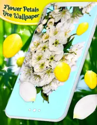 Spring Petals Live Wallpaper ❤️ Flower Wallpapers Screen Shot 3