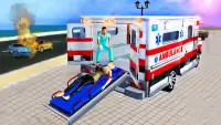 Rescue Emergency Ambulance Sim Screen Shot 1