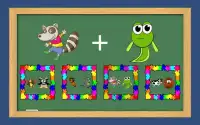 Hayvanlı Matematik Puzzle Oyunu Çocuklar için Screen Shot 8