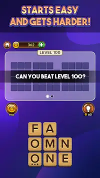 Wordlicious: Word Game Puzzles Screen Shot 0