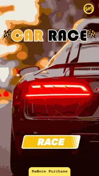 Fast Car Racing 2D : The Hardest Racing Car Game Screen Shot 0