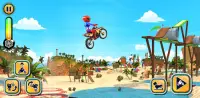 Superhero Moto Bike Stunt Racing Game Screen Shot 3