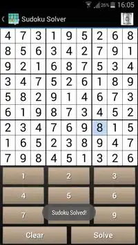 Sudoku Solver Screen Shot 2