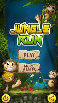 Permainan monyet pelari hutan Screen Shot 0