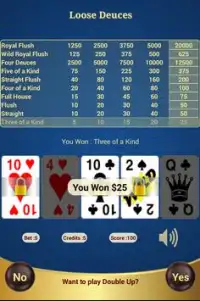 Loose Deuces Poker Screen Shot 14
