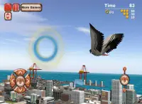 Город Птица Fly Simulator 2015 Screen Shot 6