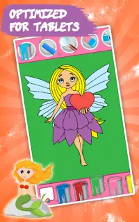 Kids coloring book: Princess Screen Shot 8