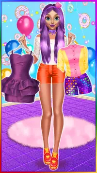 Candy Fashion Dress Up & Makeup Game Screen Shot 1