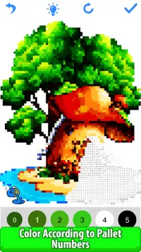 Pixly - Paint by Number,Pixel Art,Sandbox Coloring Screen Shot 6