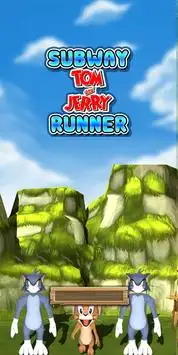 Subway Tom and Super Jerry Runner Screen Shot 0