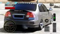 Car Parking Honda Civic Vtec2 Simulator Screen Shot 1