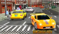 Crazy City Taxi Car Driver: Driving Games 2018 Screen Shot 9
