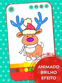 Desenhos de Natal para colorir para crianças Screen Shot 1