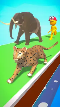 Stickman Animal Transform Game Screen Shot 0