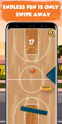 FLAPPY DUNK SHOT: ألعاب كرة السلة غير متصل Screen Shot 4