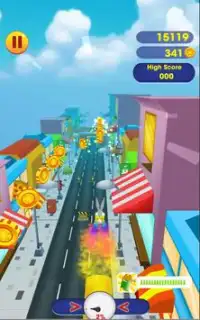 Lonney Tunes  Subway : Surfer Dash 3D Screen Shot 0
