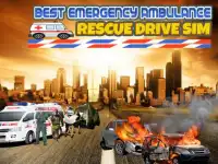 Best Emergency Ambulance Rush - Rescue Drive Screen Shot 5