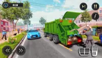 Garbage Clean Truck Driver Sim Screen Shot 3