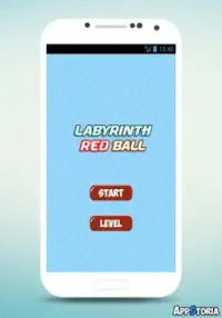 Labyrinth Red Ball Screen Shot 0