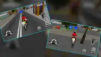 Extreme Motorbike City Driving Screen Shot 2