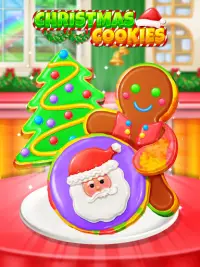 Christmas Unicorn Cookies & Gingerbread Maker Game Screen Shot 3