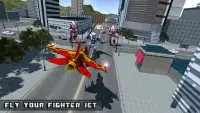Real Air Robot Fighter jet Transformation Battle Screen Shot 7