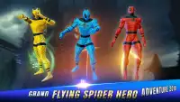 Flying Spider Hero Aventure Combat 2018 Screen Shot 1