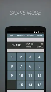 Number Clash: Classic Number ,  Snake Puzzle Screen Shot 2