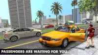 moderno ciudad taxi conductor -taxi simulador 2021 Screen Shot 0