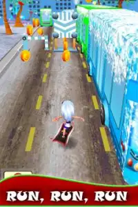 Ice Princess Run 3D Jeu de course sans fin Screen Shot 2