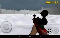 Zombie Sniper: Winter Survival Screen Shot 2