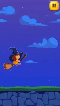 Little Witch Flight Screen Shot 0