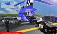 Police Airplane Cars Transporter: Haulers Driving Screen Shot 0