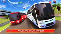 Corrida de ônibus polícia dos: Bus Simulator 2021 Screen Shot 0