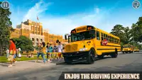 virtual niño alto colegio autobús motor simulador Screen Shot 4