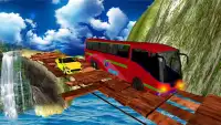Real Bus Offroad Driving Games 2018 Screen Shot 1