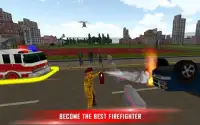 Пожарная бригада Спасательные Screen Shot 3