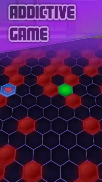 Hexa Rush - игра с шестигранной гонкой Screen Shot 0