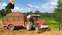 Indian Tractor Trolley Farming Screen Shot 1