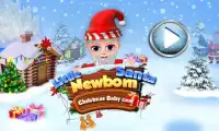 Little Newborn Santa - Christmas Baby Care Screen Shot 0
