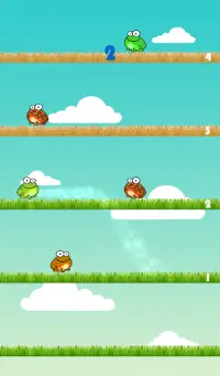 Frosch Spiel-Jump Frog Screen Shot 8