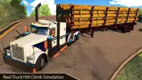 Real Truck Hill Drive Sim 2017 Screen Shot 0